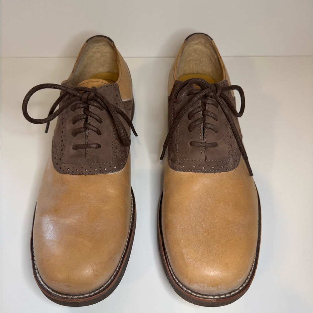 UGG Men's Tan and Brown Oxford Shoes Size 13